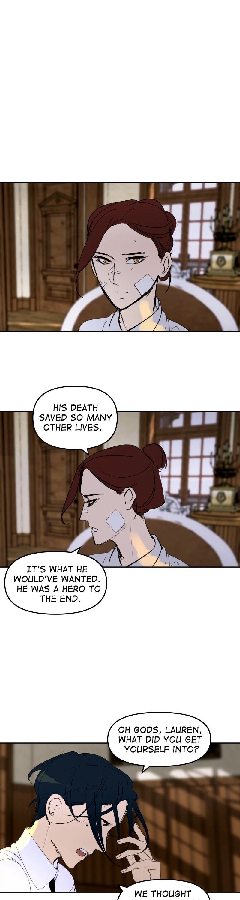 Purple Hyacinth Chapter 115 page 22 - Chapter 115: (S3) Ep. 111 - Hazy Half-Truth