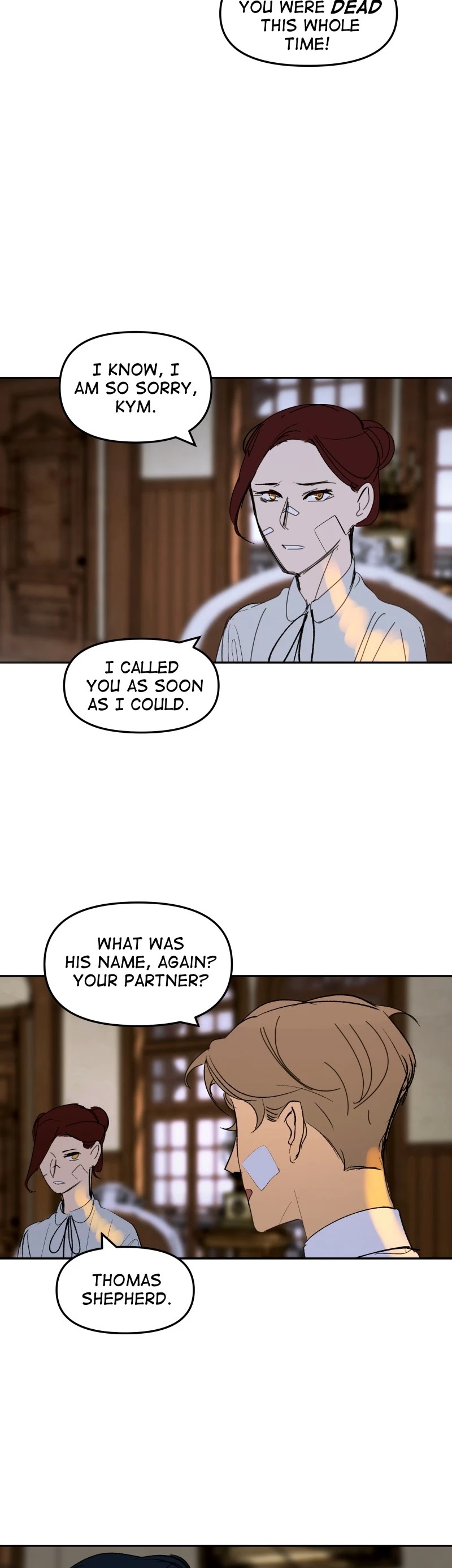 Purple Hyacinth Chapter 115 page 23 - Chapter 115: (S3) Ep. 111 - Hazy Half-Truth