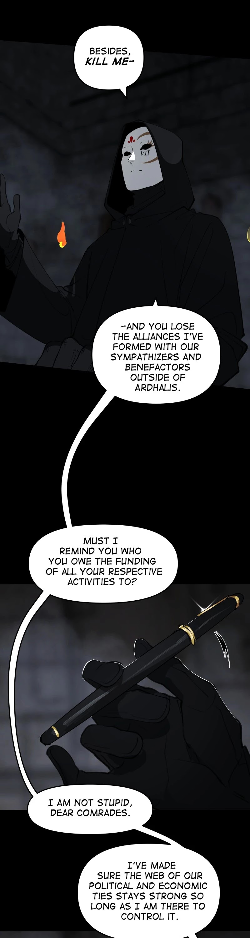 Purple Hyacinth Chapter 118 page 21 - Chapter 118: (S3) Ep. 114 - Treacherous Trade-off
