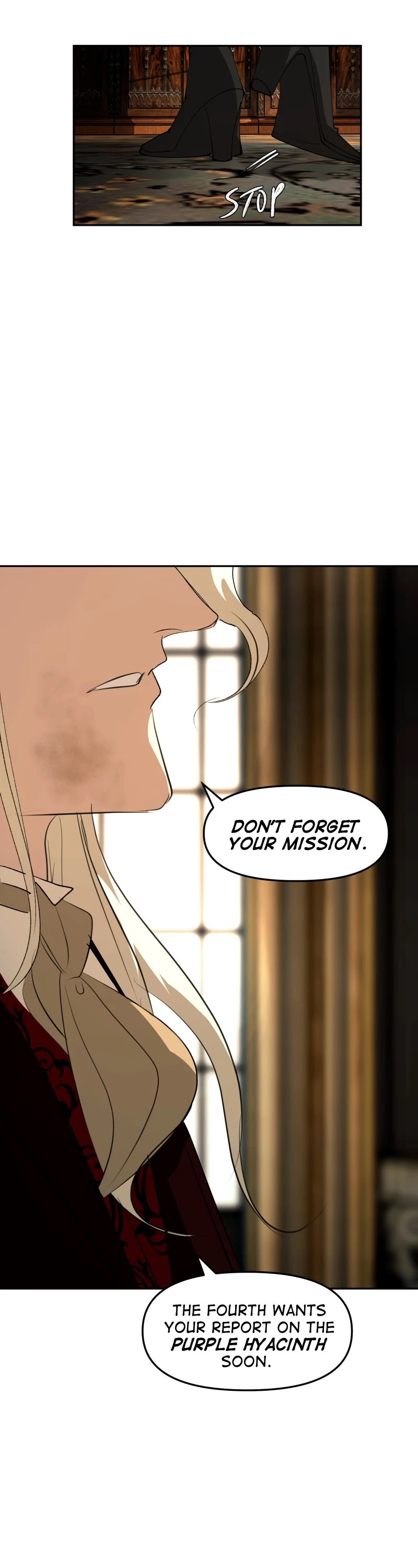 Purple Hyacinth Chapter 128 page 22 - Chapter 128: (S3) Ep. 124 - Grievous Gift