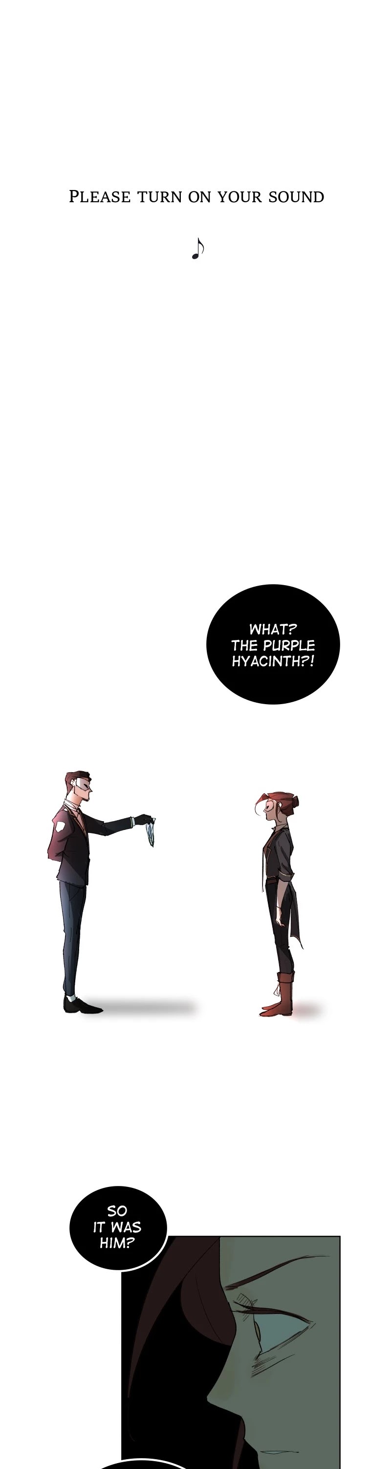 Purple Hyacinth Chapter 6 page 1 - Chapter 6: Ep. 6 - Troubling Truth