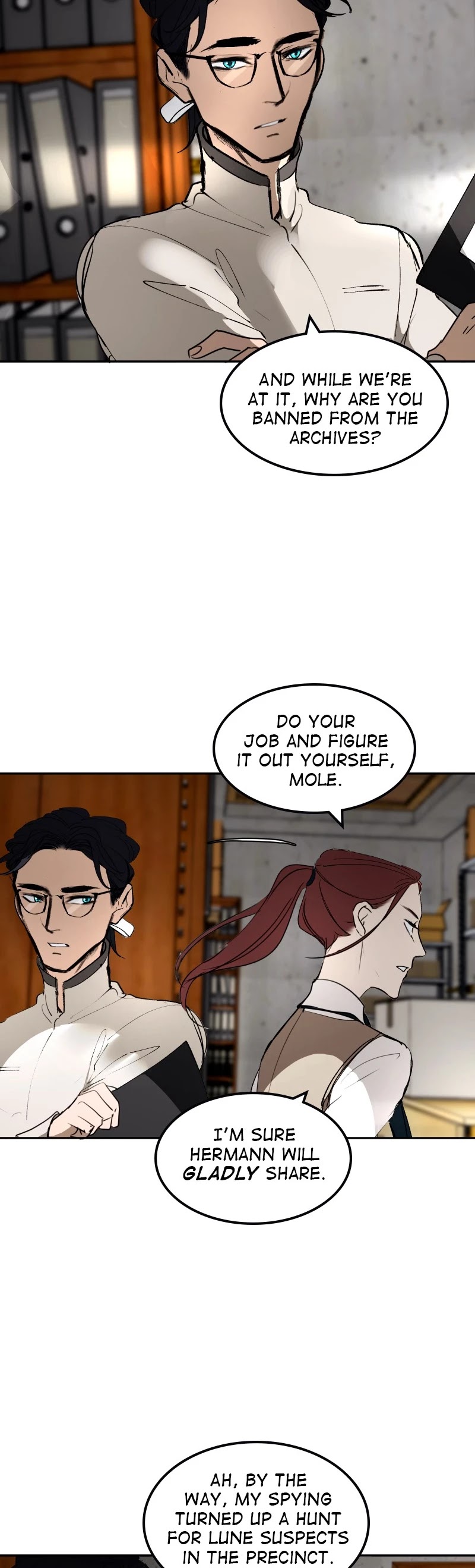 Purple Hyacinth Chapter 63 page 32 - Chapter 63: (S2) Ep. 61 - Temerarious Trespass