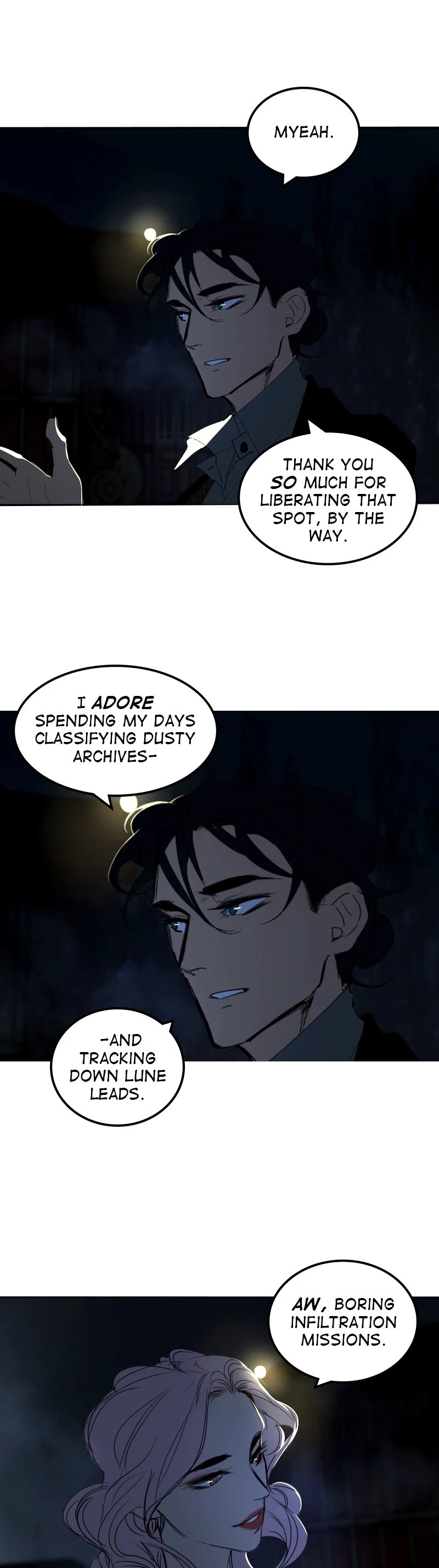 Purple Hyacinth Chapter 75 page 12 - Chapter 75: (S2) Ep. 73 - Grim Ghosts
