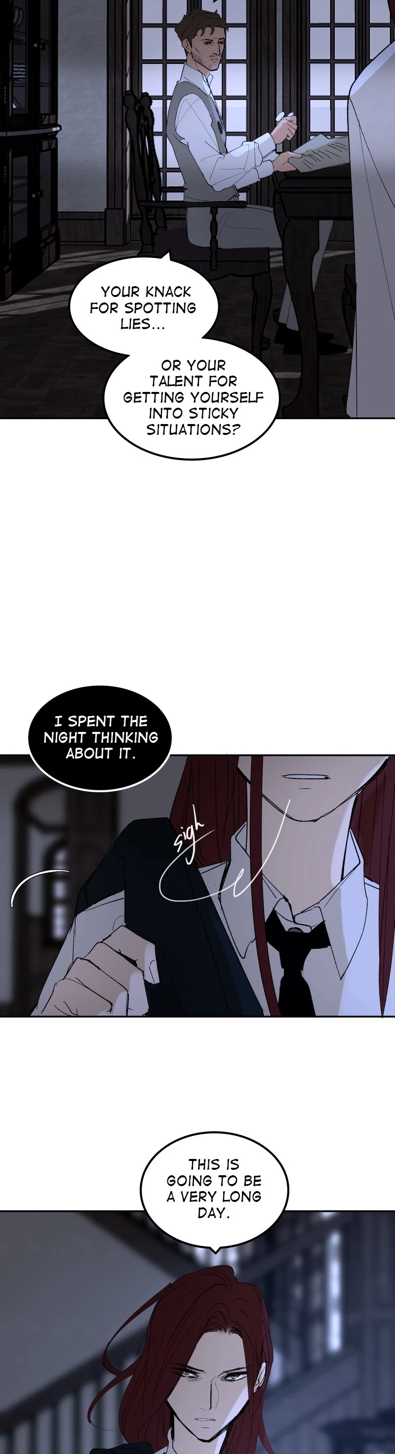 Purple Hyacinth Chapter 81 page 9 - Chapter 81: (S2) Ep. 79 - Sinking Suspicion