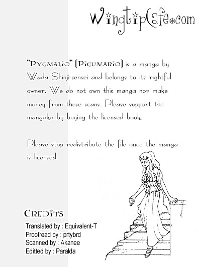 Pygmalio Chapter 2 page 1 - Chapter 2 : Episode I - Part 2 : Riddle of the Statues