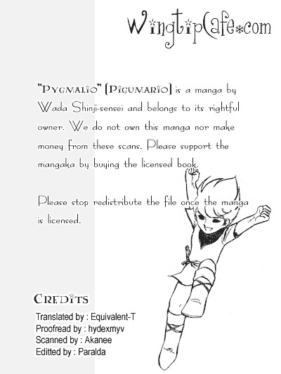 Pygmalio Chapter 6 page 1 - Chapter 6 : Episode I - Part 6 : The People in the Sea and the People on the Mou...