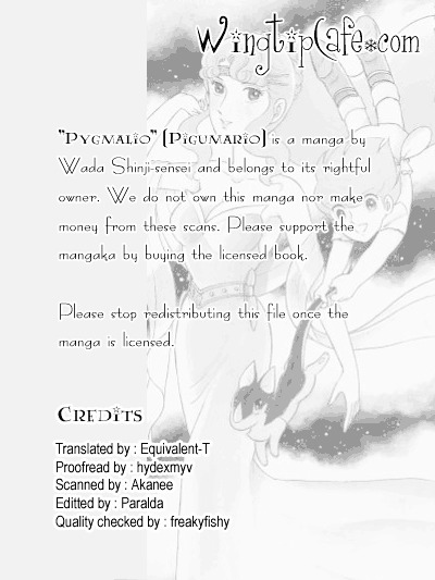 Pygmalio Chapter 7 page 1 - Chapter 7 : Episode I - Part 7 : The People in the Sea and the People on the Mou...
