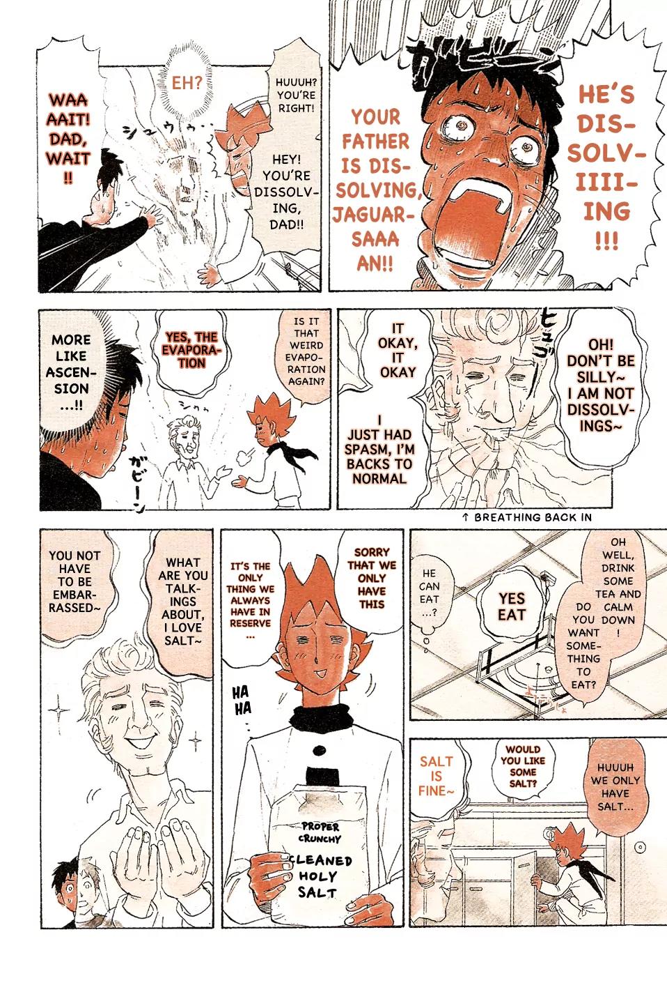 Pyu to Fuku! Jaguar Chapter 100 page 6 - Chapter 100: Look! It's the Pearly Gates!