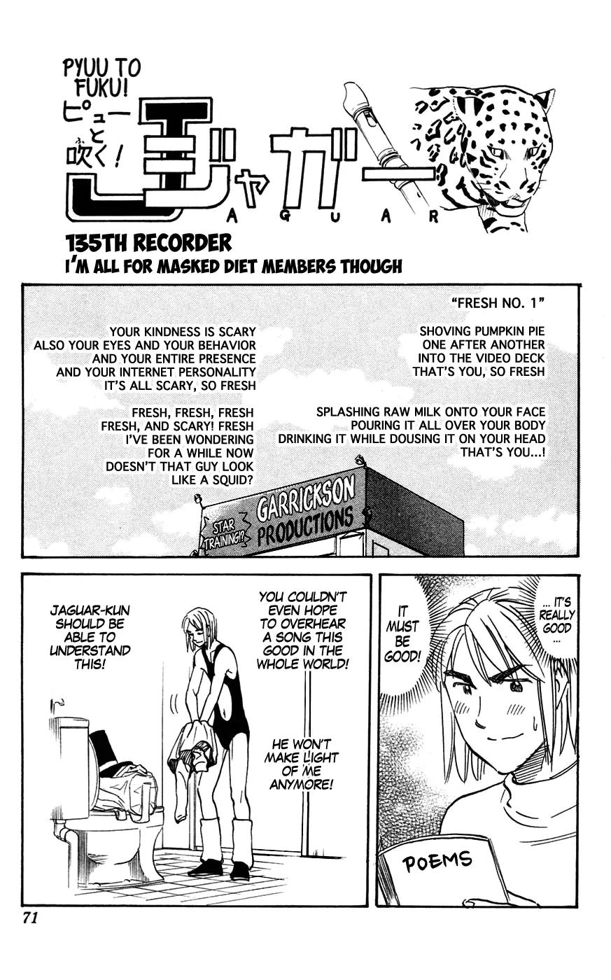Pyu to Fuku! Jaguar Chapter 135 page 1 - Chapter 135: I'm All for Masked Diet Members Though