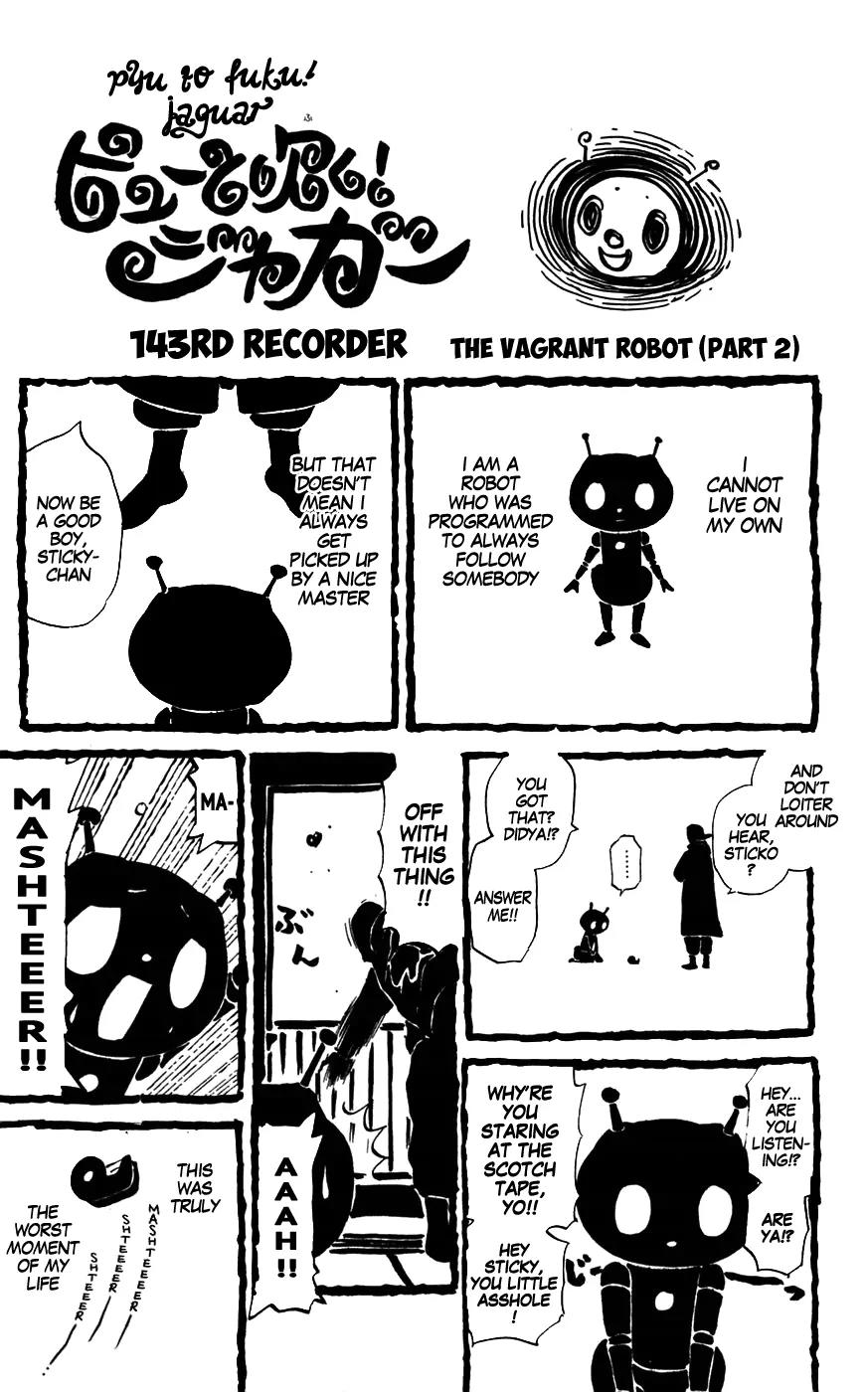 Pyu to Fuku! Jaguar Chapter 143 page 1 - Chapter 143: The Vagrant Robot (Part 2)