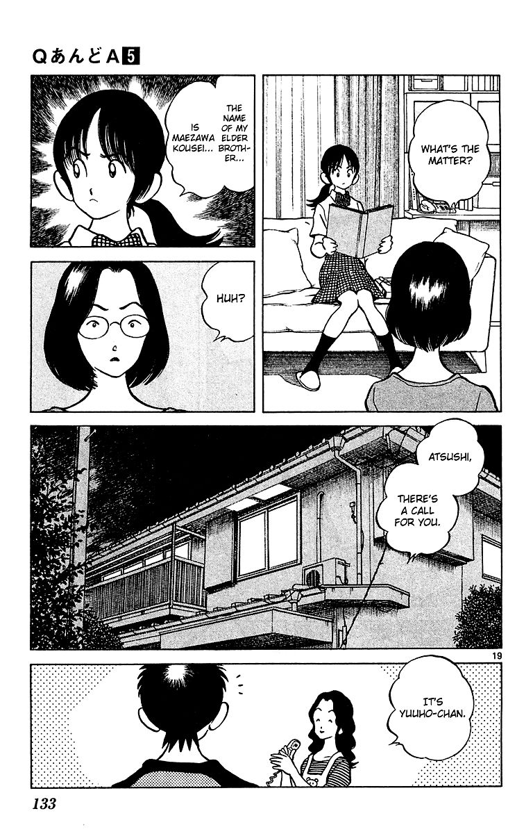 Q and A Chapter 28 page 19 - Chapter 28 : The Name of My Elder Brother