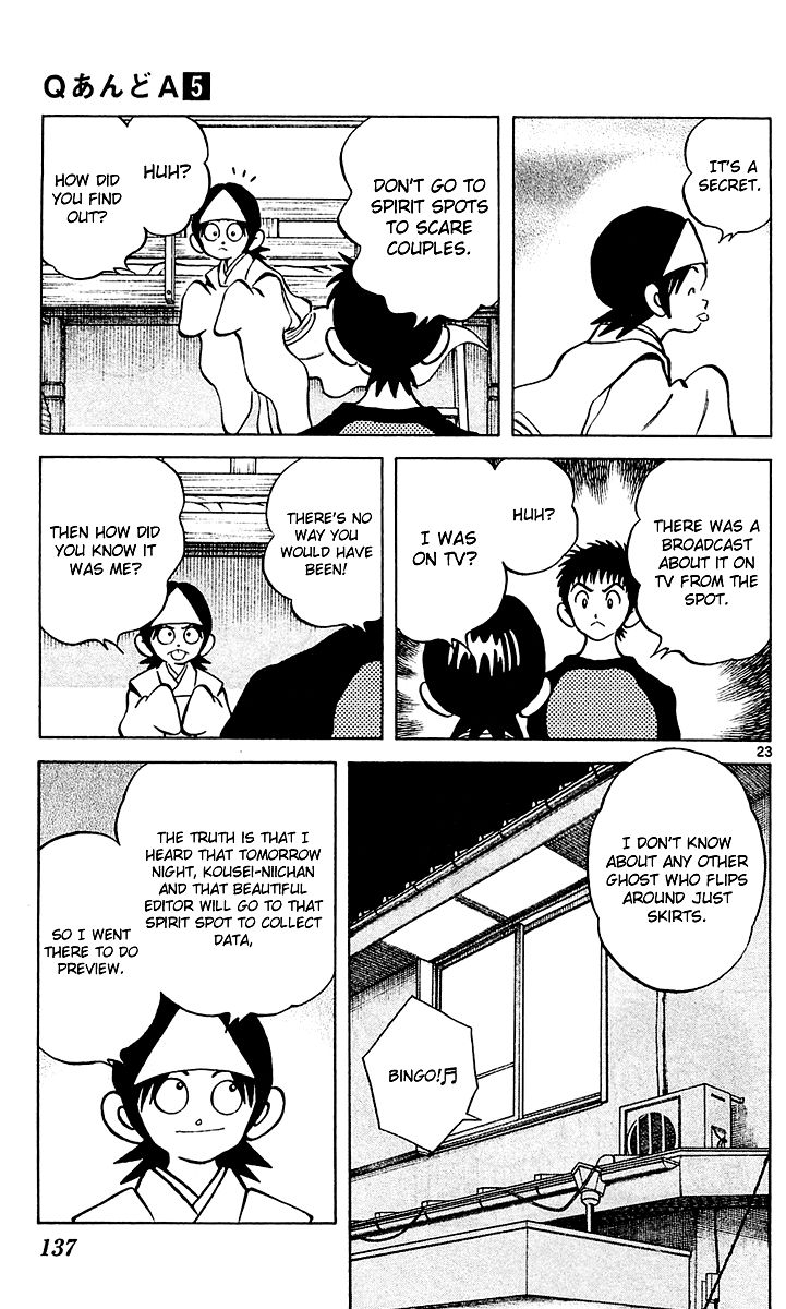 Q and A Chapter 28 page 23 - Chapter 28 : The Name of My Elder Brother