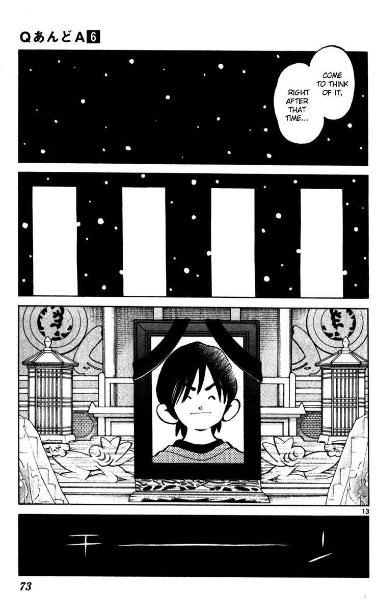 Q and A Chapter 32 page 14 - Chapter 32 v2 : Don't Tell Him About It at All