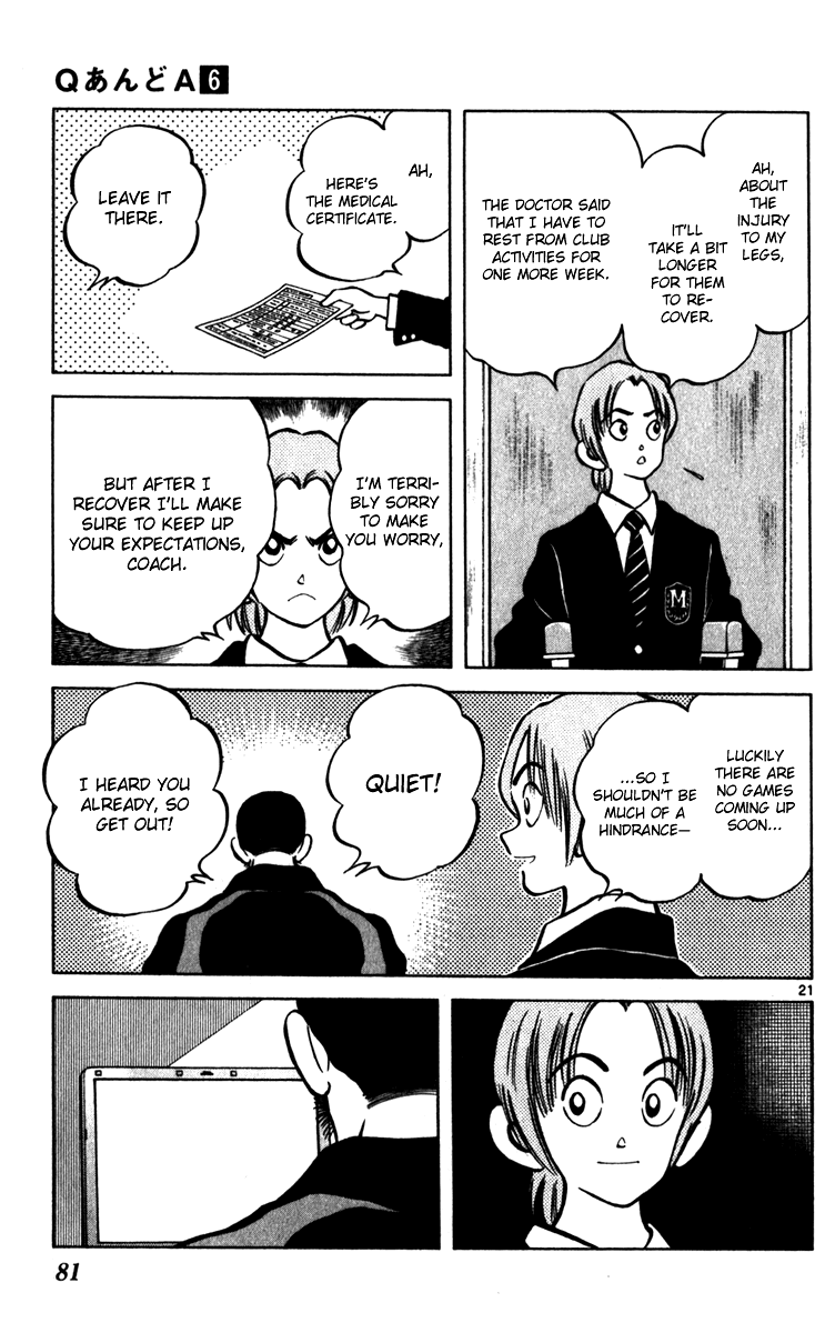 Q and A Chapter 32 page 22 - Chapter 32 v2 : Don't Tell Him About It at All