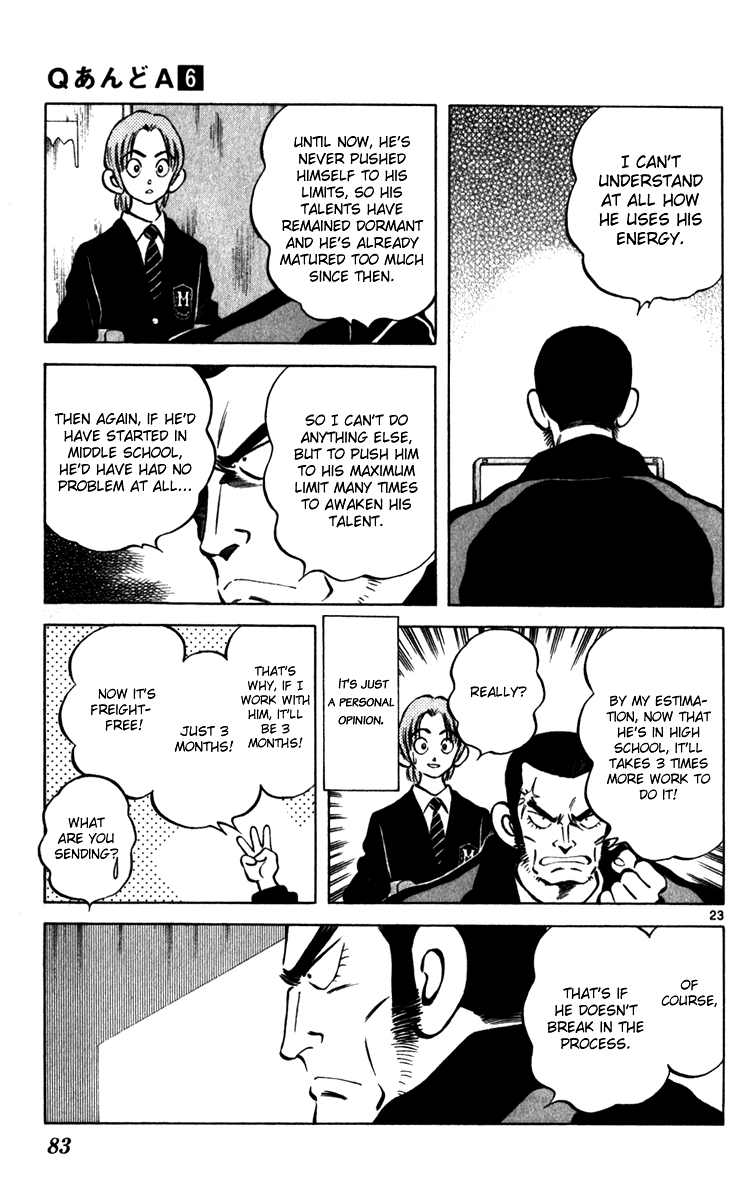 Q and A Chapter 32 page 24 - Chapter 32 v2 : Don't Tell Him About It at All