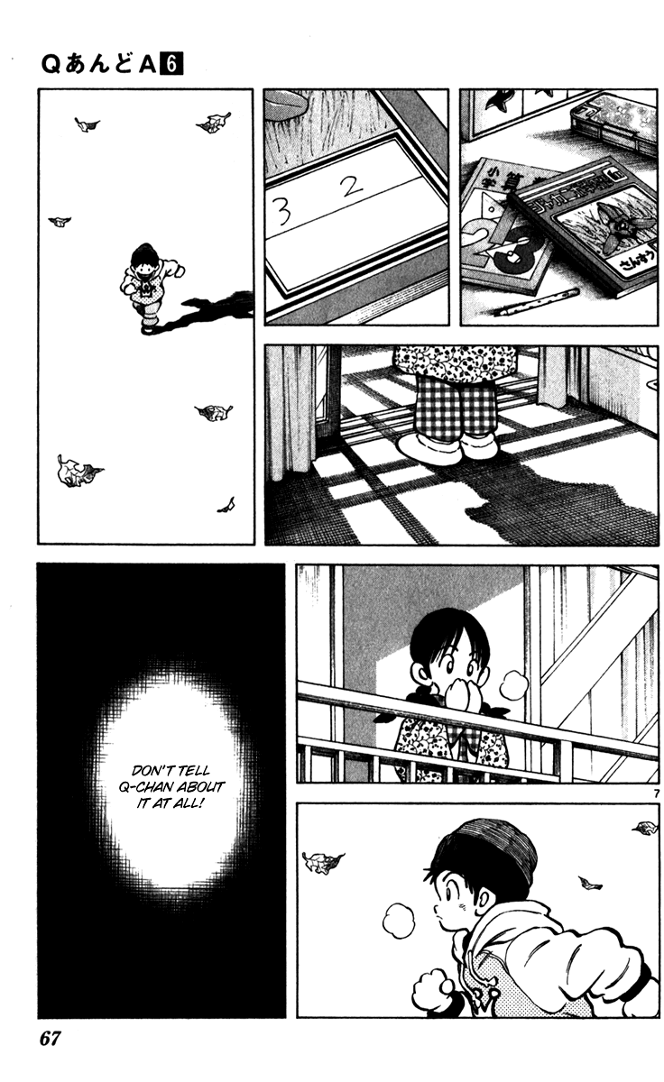 Q and A Chapter 32 page 8 - Chapter 32 v2 : Don't Tell Him About It at All