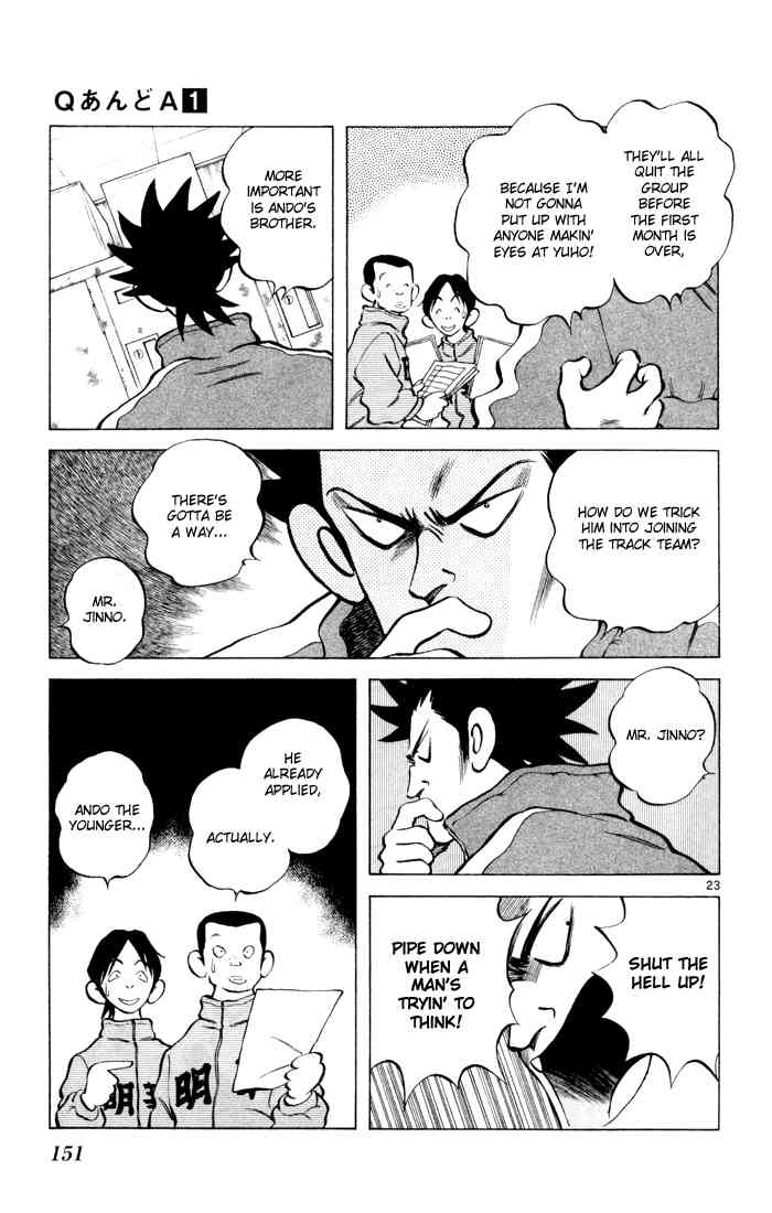 Q and A Chapter 5.2 page 23 - Chapter 5 v2 : One Long Dream