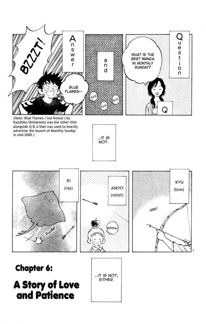Q and A Chapter 6 page 2 - Chapter 6 : A Story of Love and Patience