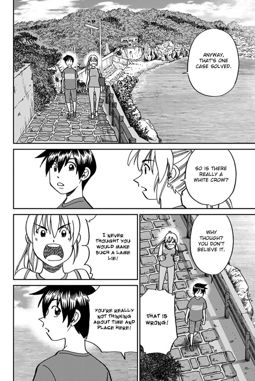 Q.E.D. iff - Shoumei Shuuryou Chapter 16 page 87 - Chapter 16: White Crow