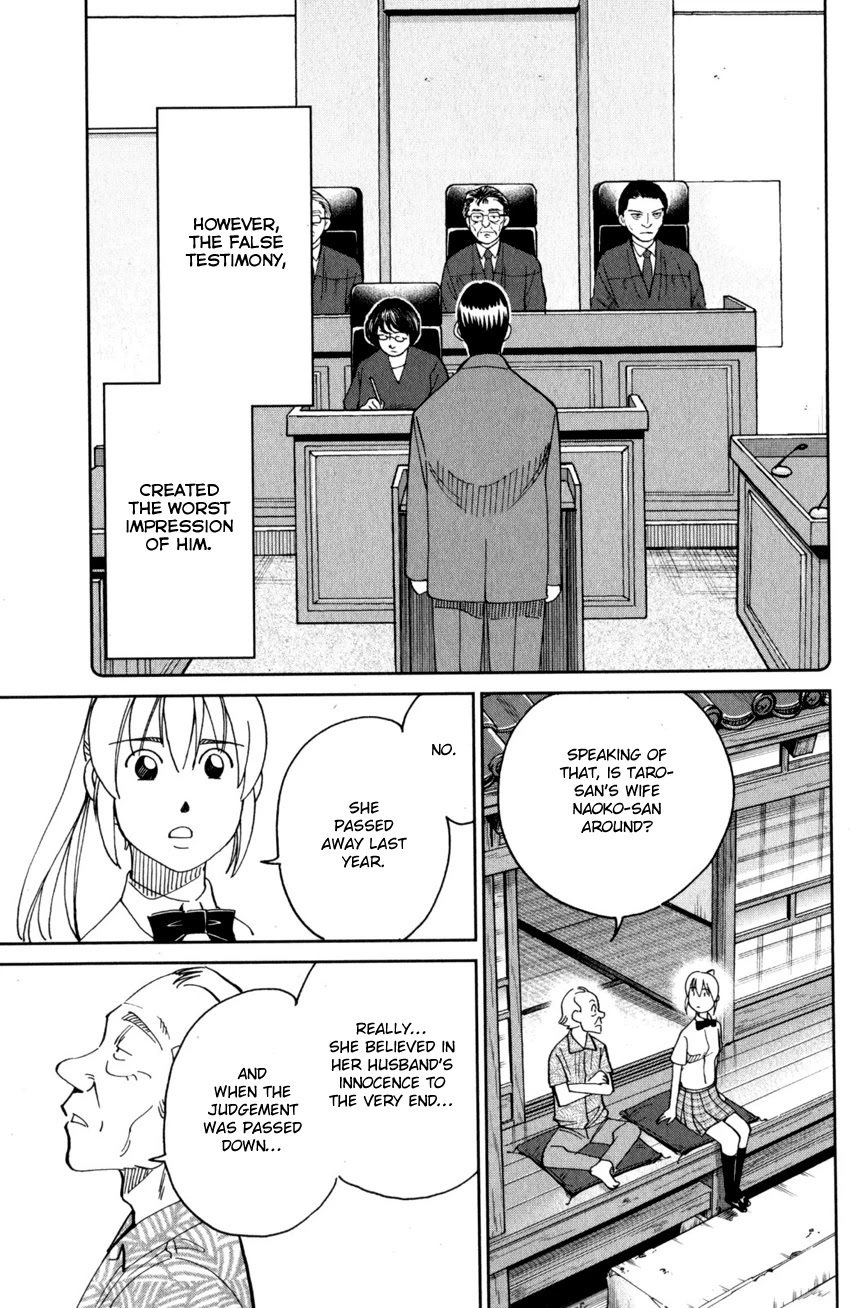 Q.E.D. iff - Shoumei Shuuryou Chapter 27 page 52 - Chapter 27: The Man Travelling With 100 Million Yen