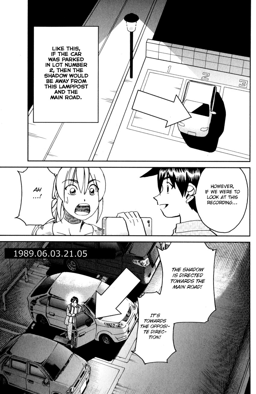 Q.E.D. iff - Shoumei Shuuryou Chapter 27 page 72 - Chapter 27: The Man Travelling With 100 Million Yen
