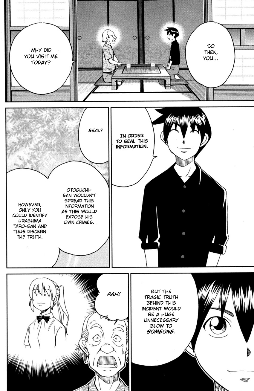 Q.E.D. iff - Shoumei Shuuryou Chapter 27 page 97 - Chapter 27: The Man Travelling With 100 Million Yen