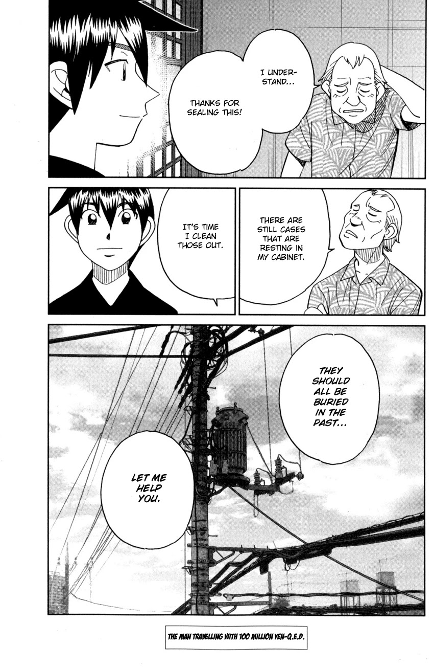 Q.E.D. iff - Shoumei Shuuryou Chapter 27 page 98 - Chapter 27: The Man Travelling With 100 Million Yen