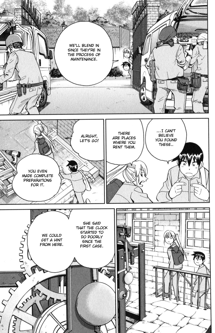 Q.E.D. iff - Shoumei Shuuryou Chapter 31 page 45 - Chapter 31: Clock Tower