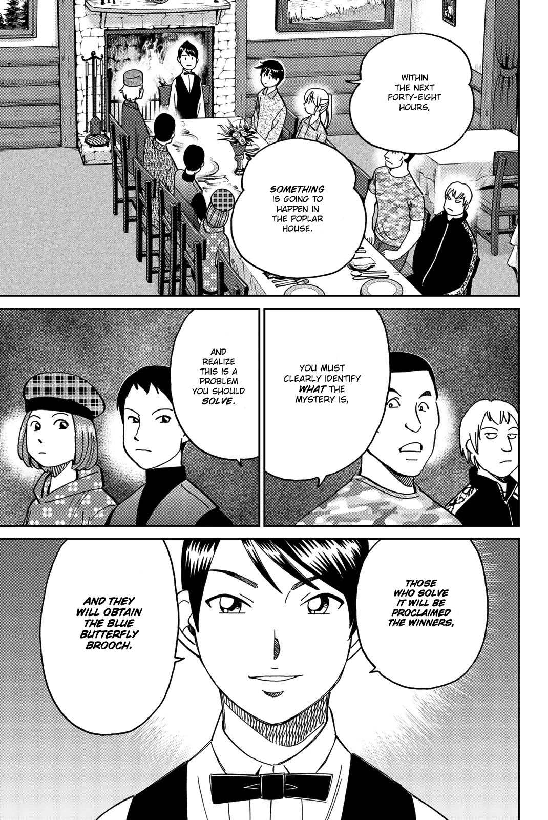 Q.E.D. iff - Shoumei Shuuryou Chapter 33 page 22 - Chapter 33: The Poplar House Murder Game