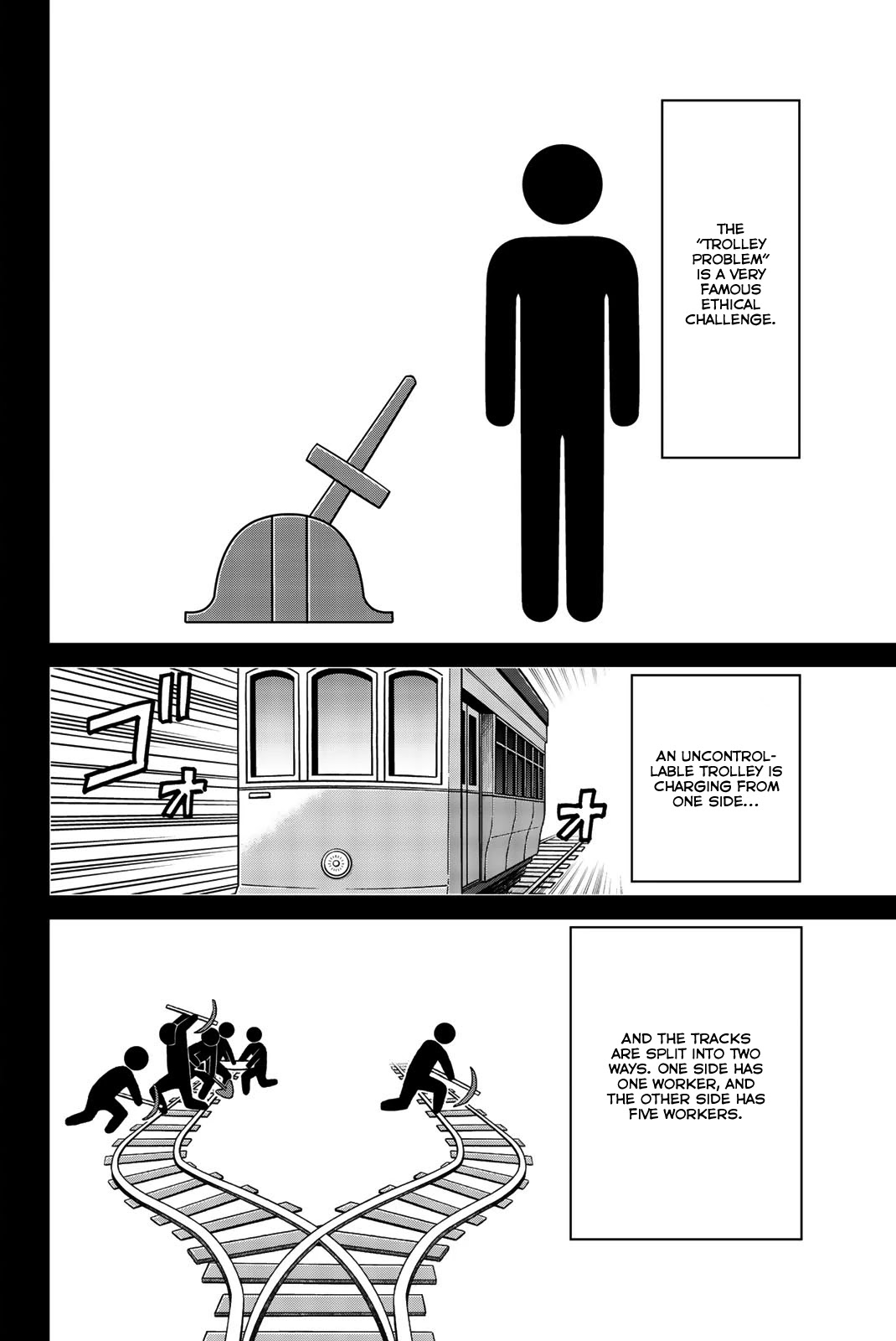 Q.E.D. iff - Shoumei Shuuryou Chapter 34 page 4 - Chapter 34: Trolley Problem