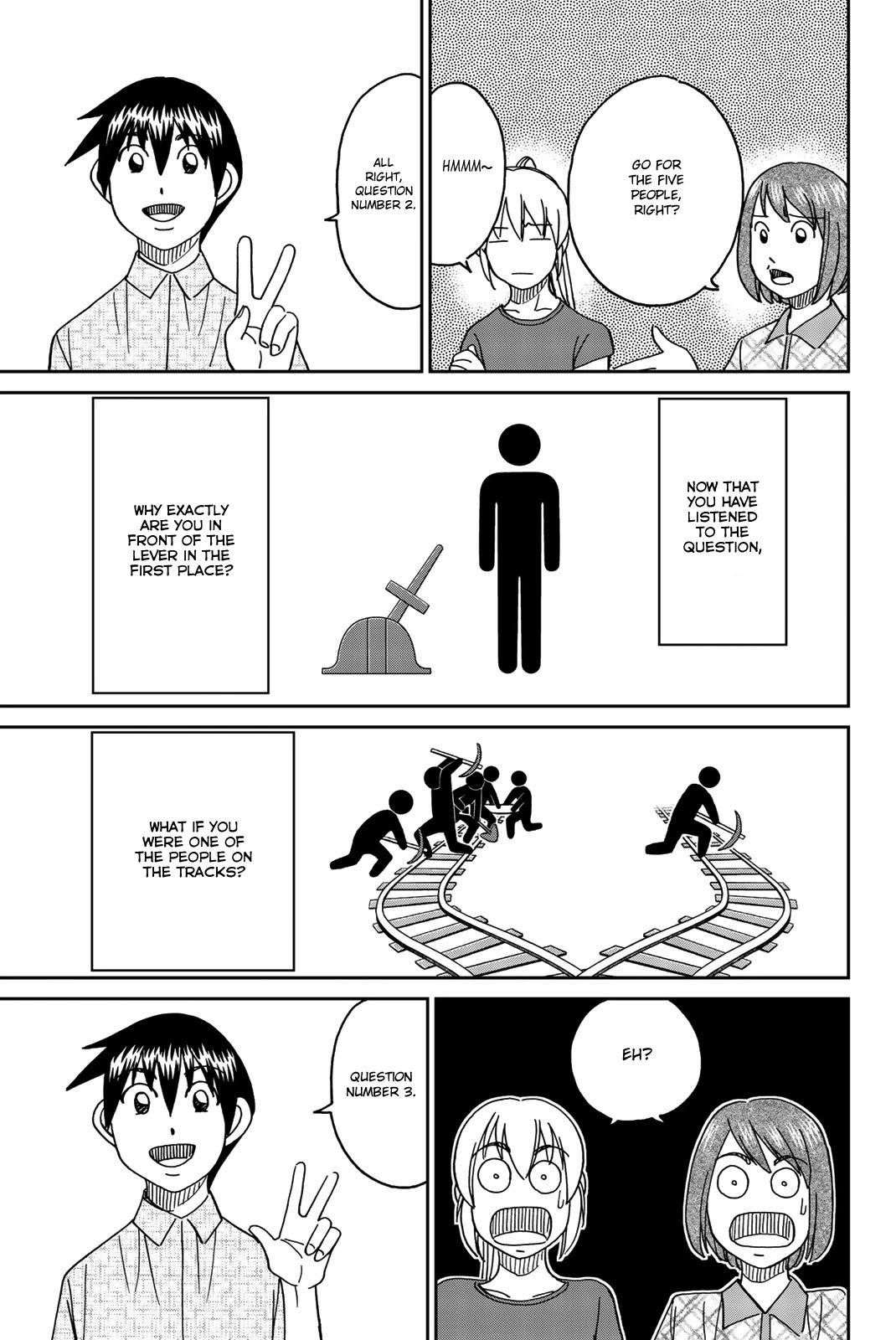 Q.E.D. iff - Shoumei Shuuryou Chapter 34 page 43 - Chapter 34: Trolley Problem
