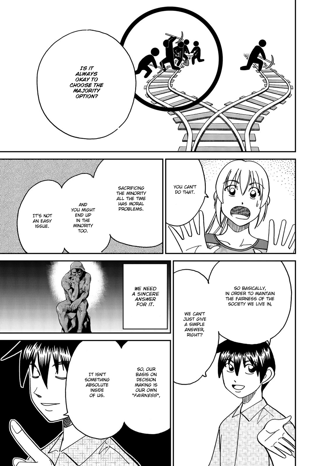 Q.E.D. iff - Shoumei Shuuryou Chapter 34 page 47 - Chapter 34: Trolley Problem