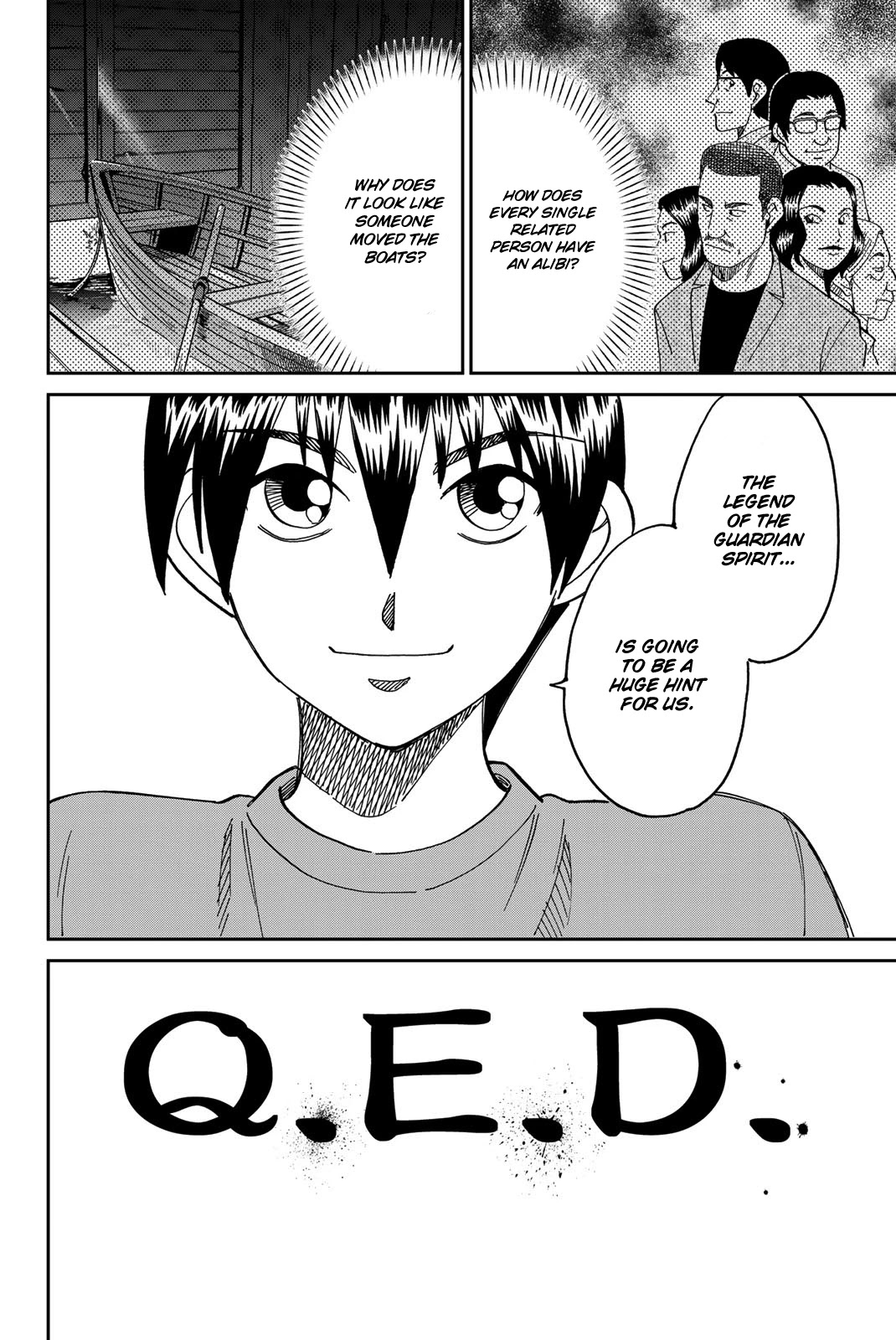 Q.E.D. iff - Shoumei Shuuryou Chapter 35 page 69 - Chapter 35: House of the Dead
