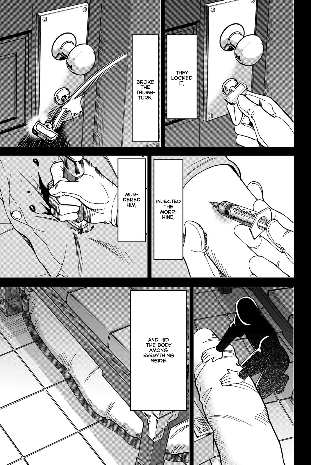 Q.E.D. iff - Shoumei Shuuryou Chapter 35 page 82 - Chapter 35: House of the Dead