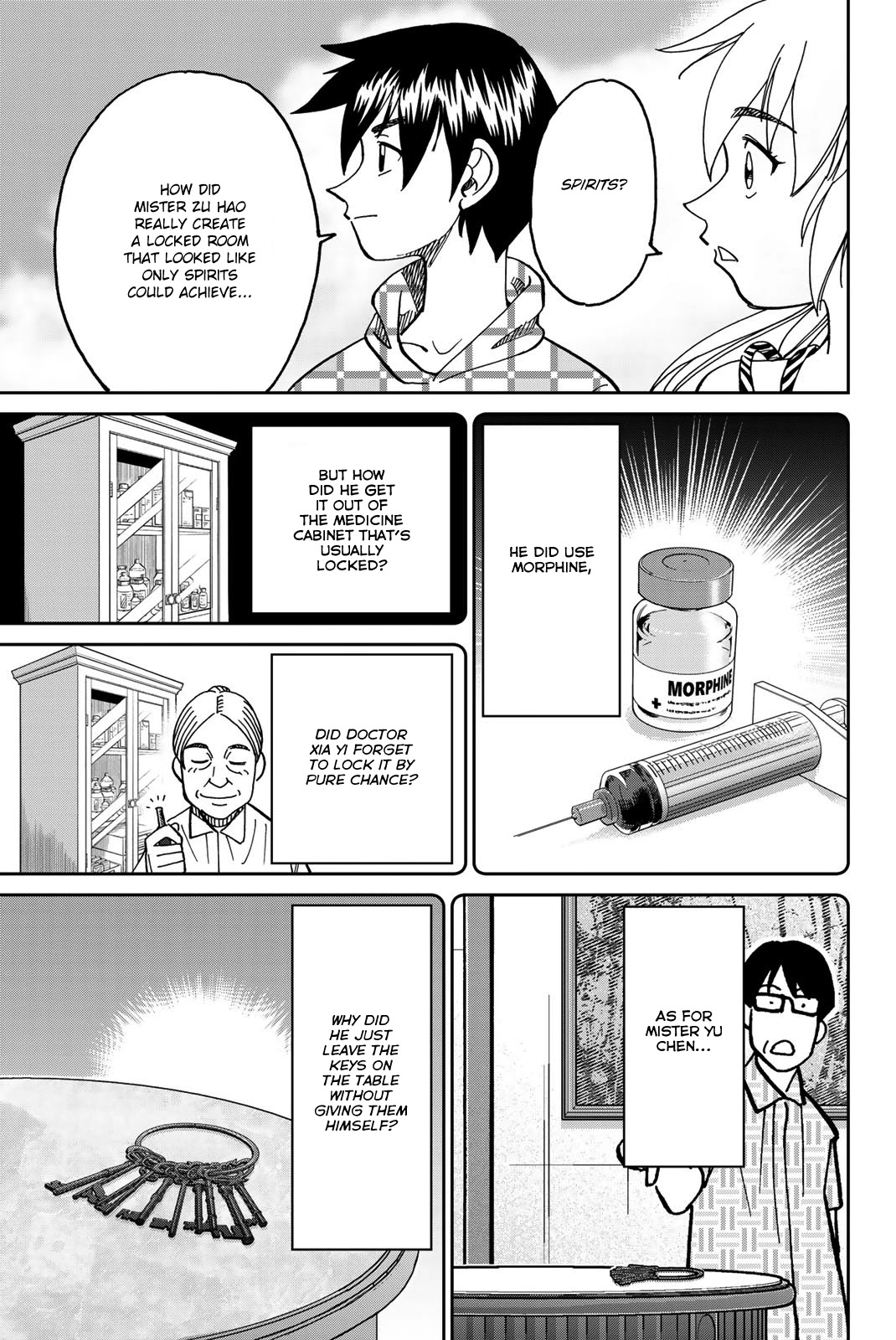 Q.E.D. iff - Shoumei Shuuryou Chapter 35 page 94 - Chapter 35: House of the Dead