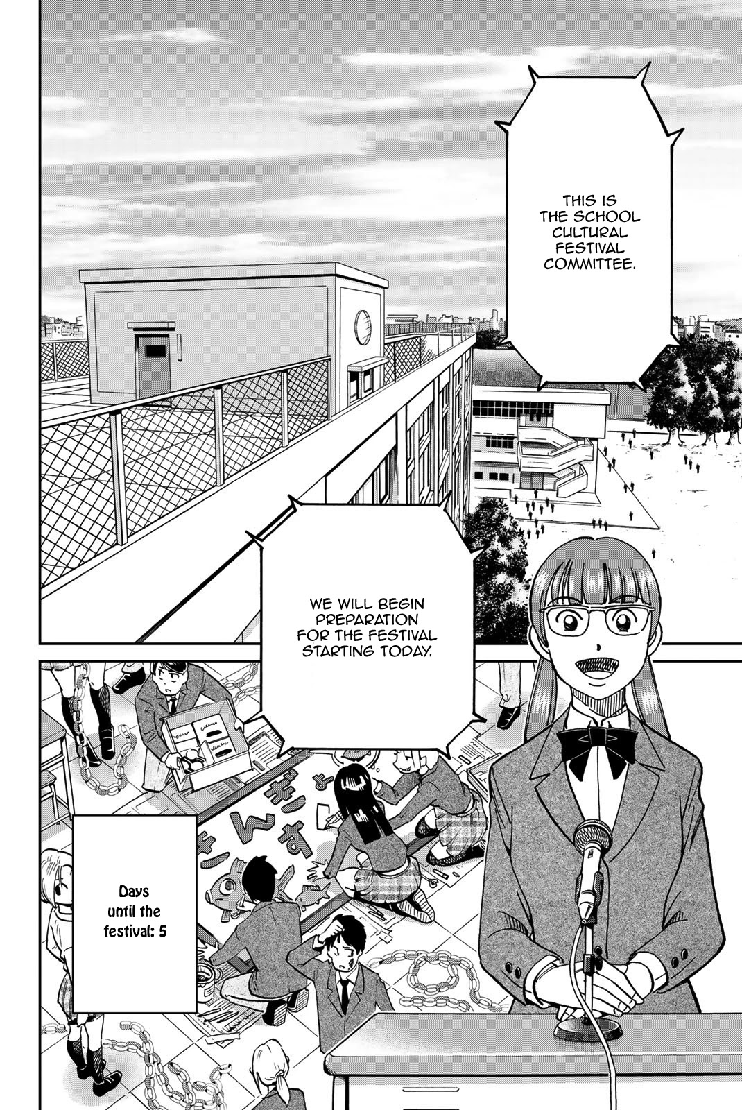Q.E.D. iff - Shoumei Shuuryou Chapter 36 page 4 - Chapter 36: School Festival Suite