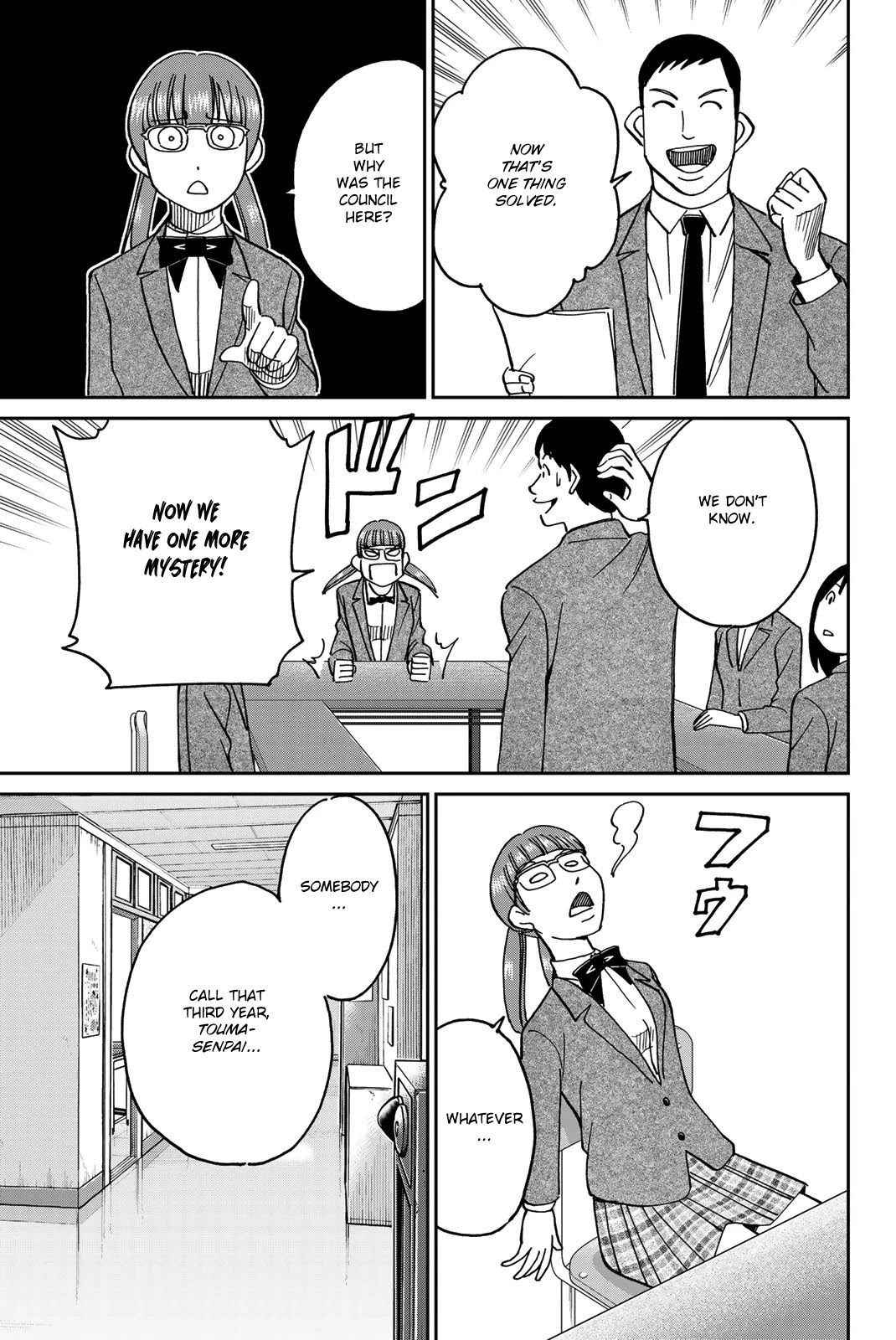 Q.E.D. iff - Shoumei Shuuryou Chapter 36 page 54 - Chapter 36: School Festival Suite
