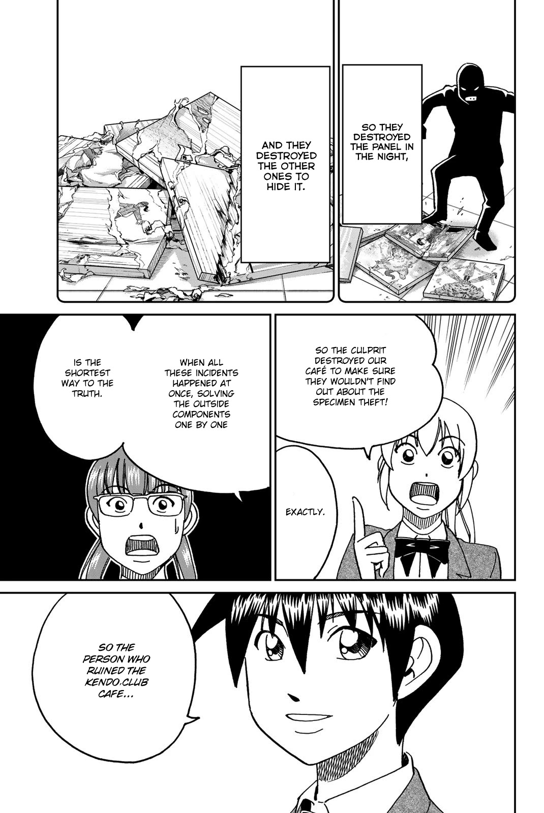 Q.E.D. iff - Shoumei Shuuryou Chapter 36 page 88 - Chapter 36: School Festival Suite