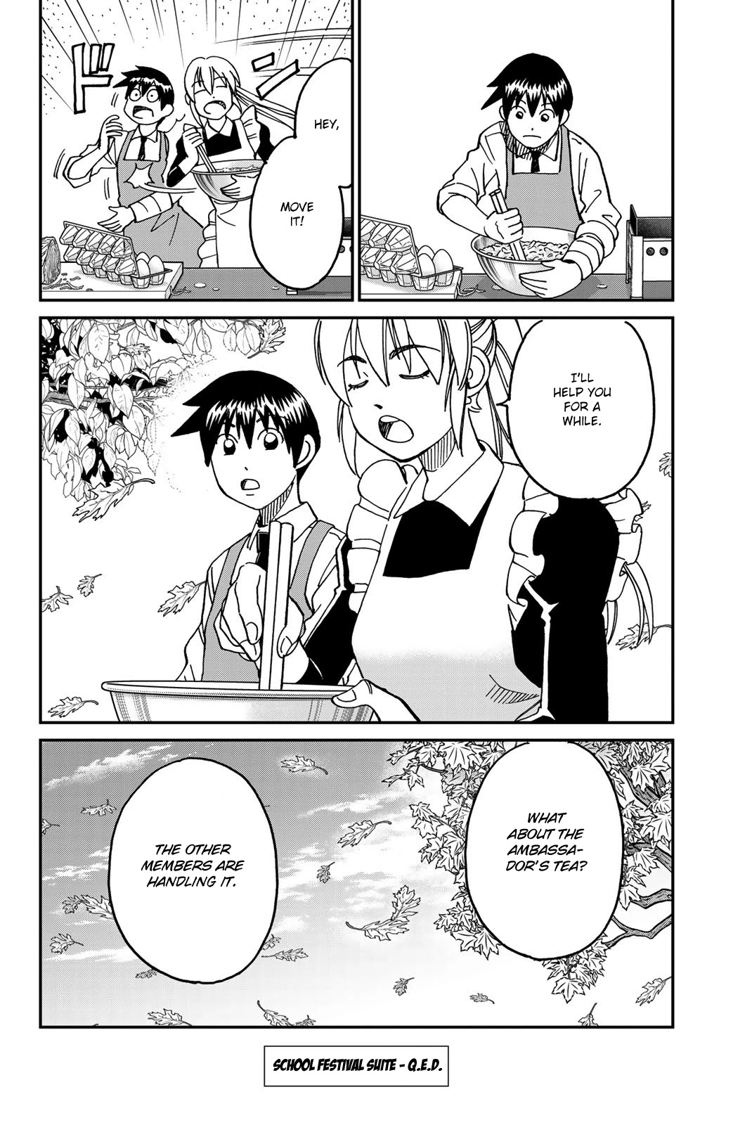 Q.E.D. iff - Shoumei Shuuryou Chapter 36 page 93 - Chapter 36: School Festival Suite