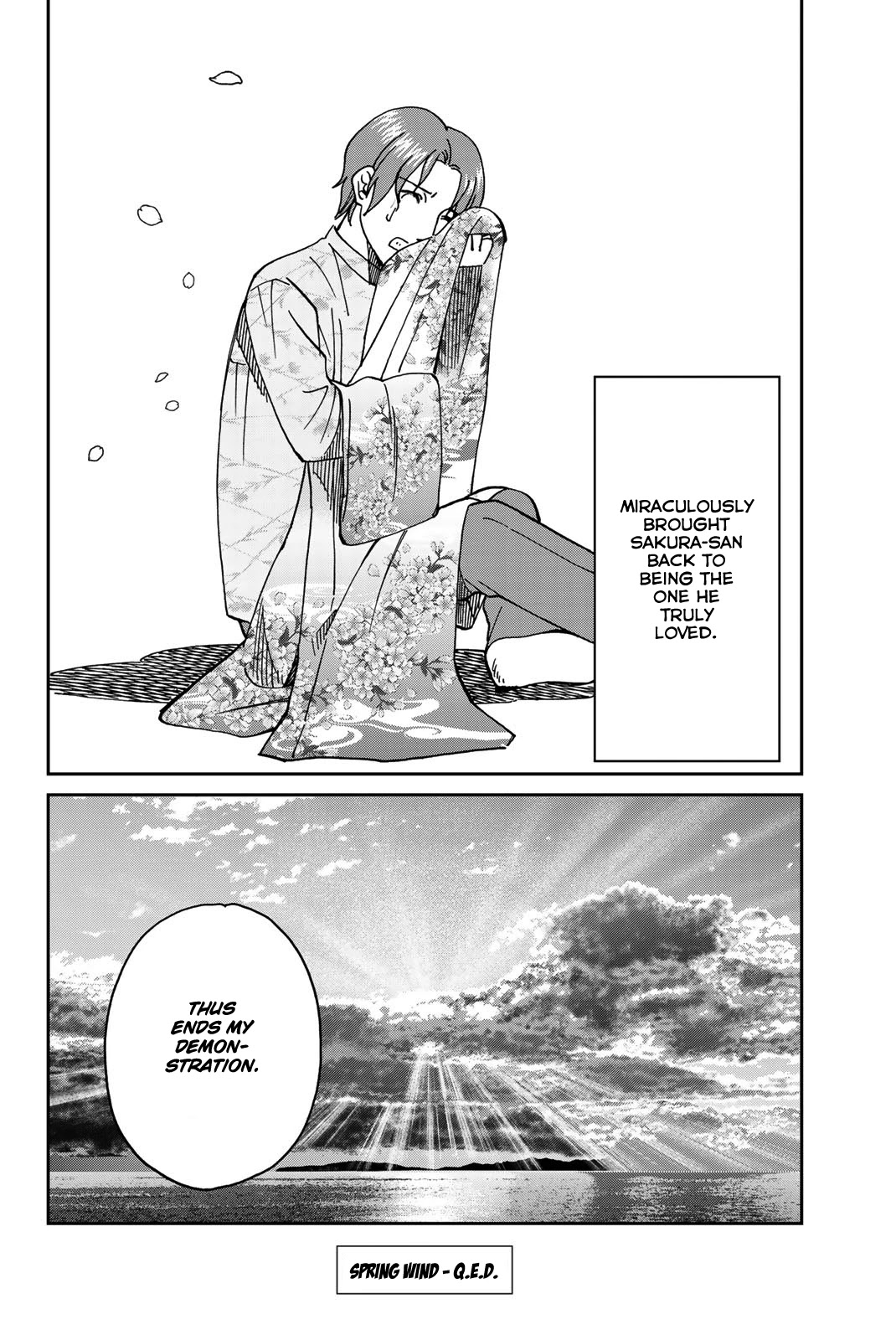 Q.E.D. iff - Shoumei Shuuryou Chapter 38 page 96 - Chapter 38: Spring Wind