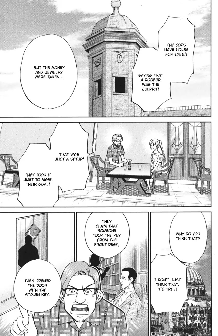Q.E.D. iff - Shoumei Shuuryou Chapter 4 page 60 - Chapter 4: The Shape of Murder