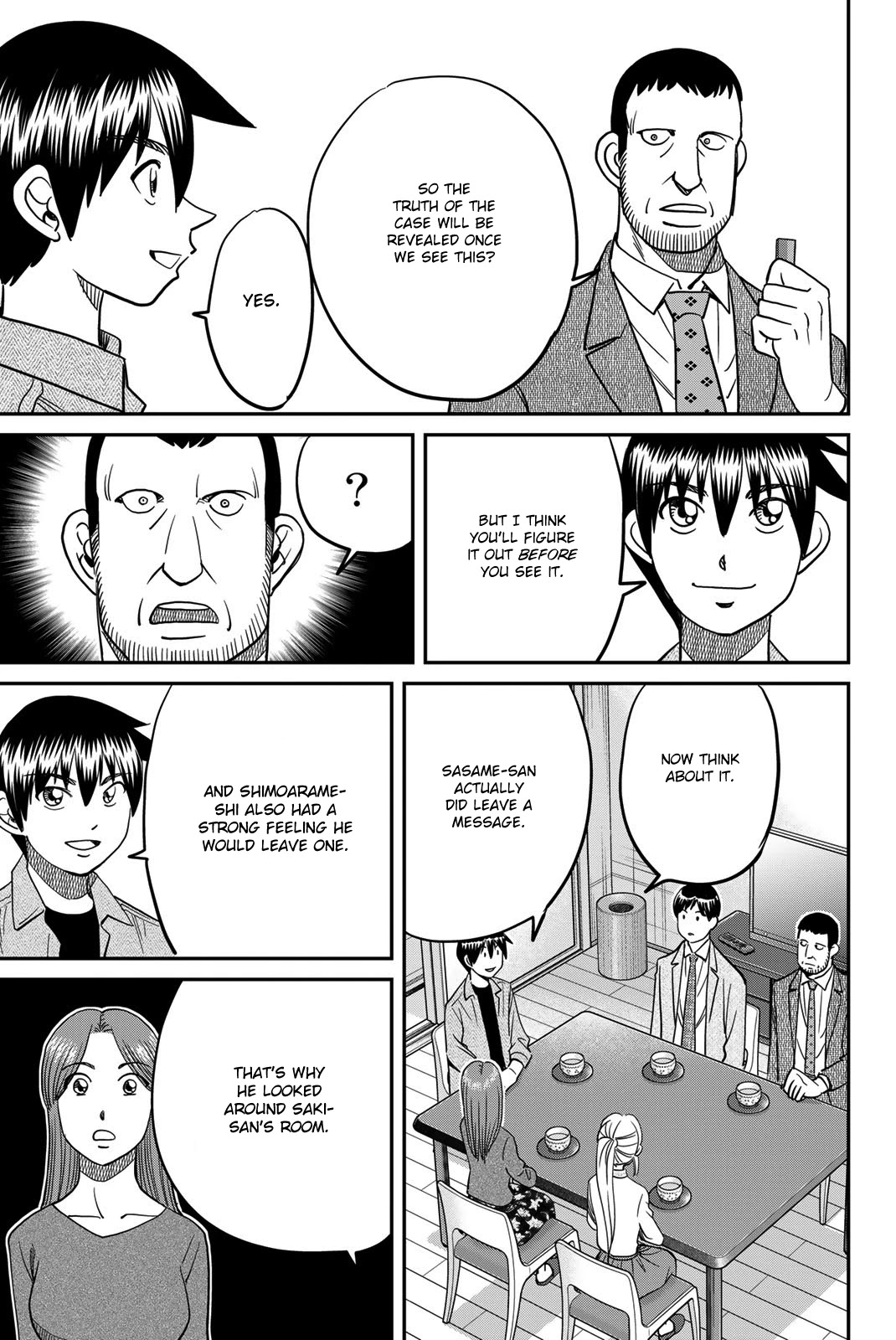 Q.E.D. iff - Shoumei Shuuryou Chapter 42 page 83 - Chapter 42: Post-Mortem Letter