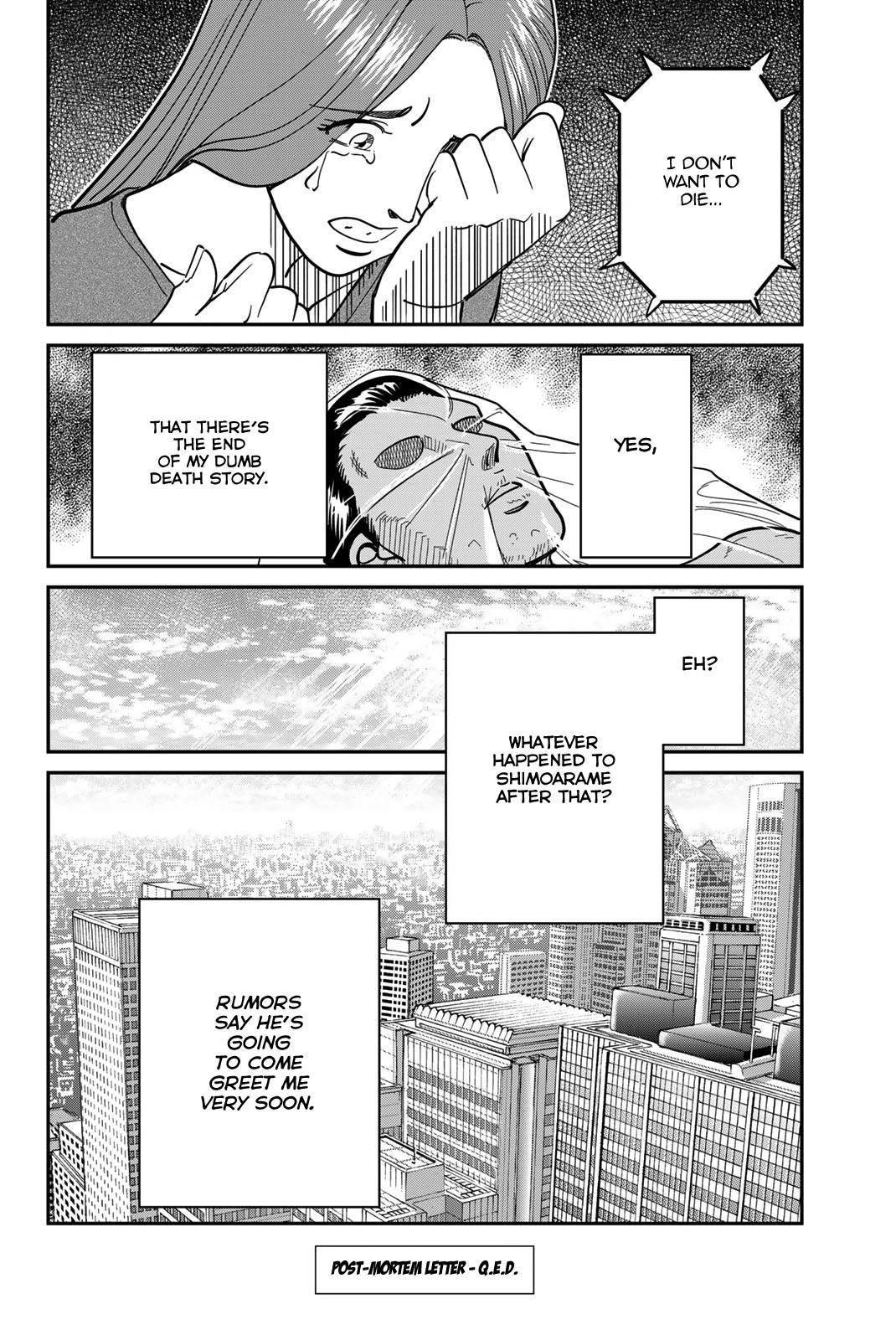 Q.E.D. iff - Shoumei Shuuryou Chapter 42 page 96 - Chapter 42: Post-Mortem Letter