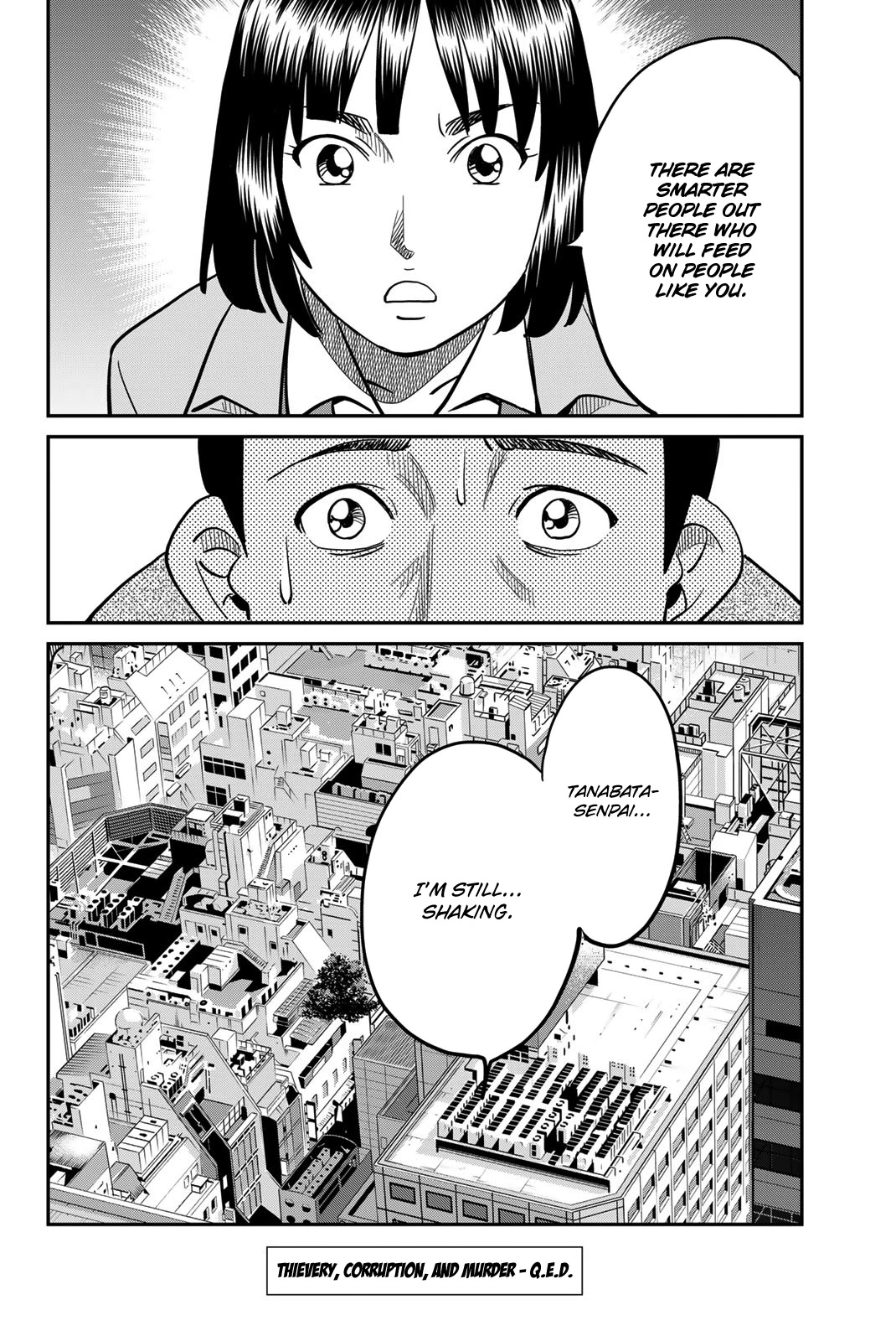 Q.E.D. iff - Shoumei Shuuryou Chapter 43 page 100 - Chapter 43: Thievery, Corruption, and Murder