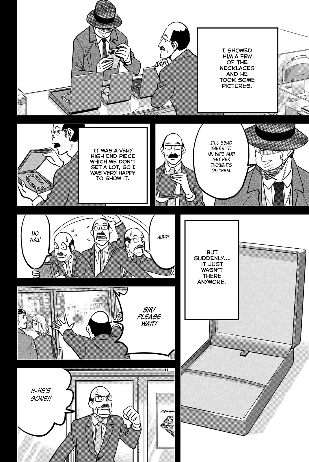 Q.E.D. iff - Shoumei Shuuryou Chapter 43 page 14 - Chapter 43: Thievery, Corruption, and Murder