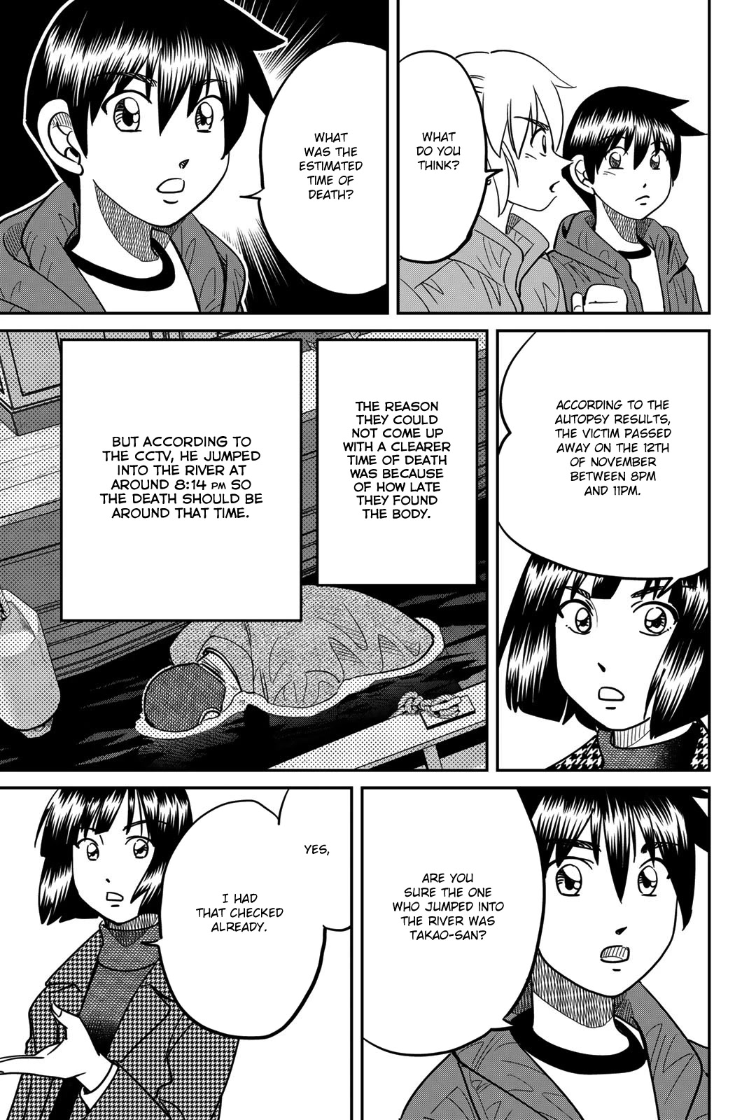 Q.E.D. iff - Shoumei Shuuryou Chapter 43 page 35 - Chapter 43: Thievery, Corruption, and Murder