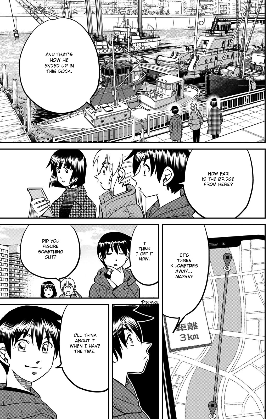 Q.E.D. iff - Shoumei Shuuryou Chapter 43 page 37 - Chapter 43: Thievery, Corruption, and Murder