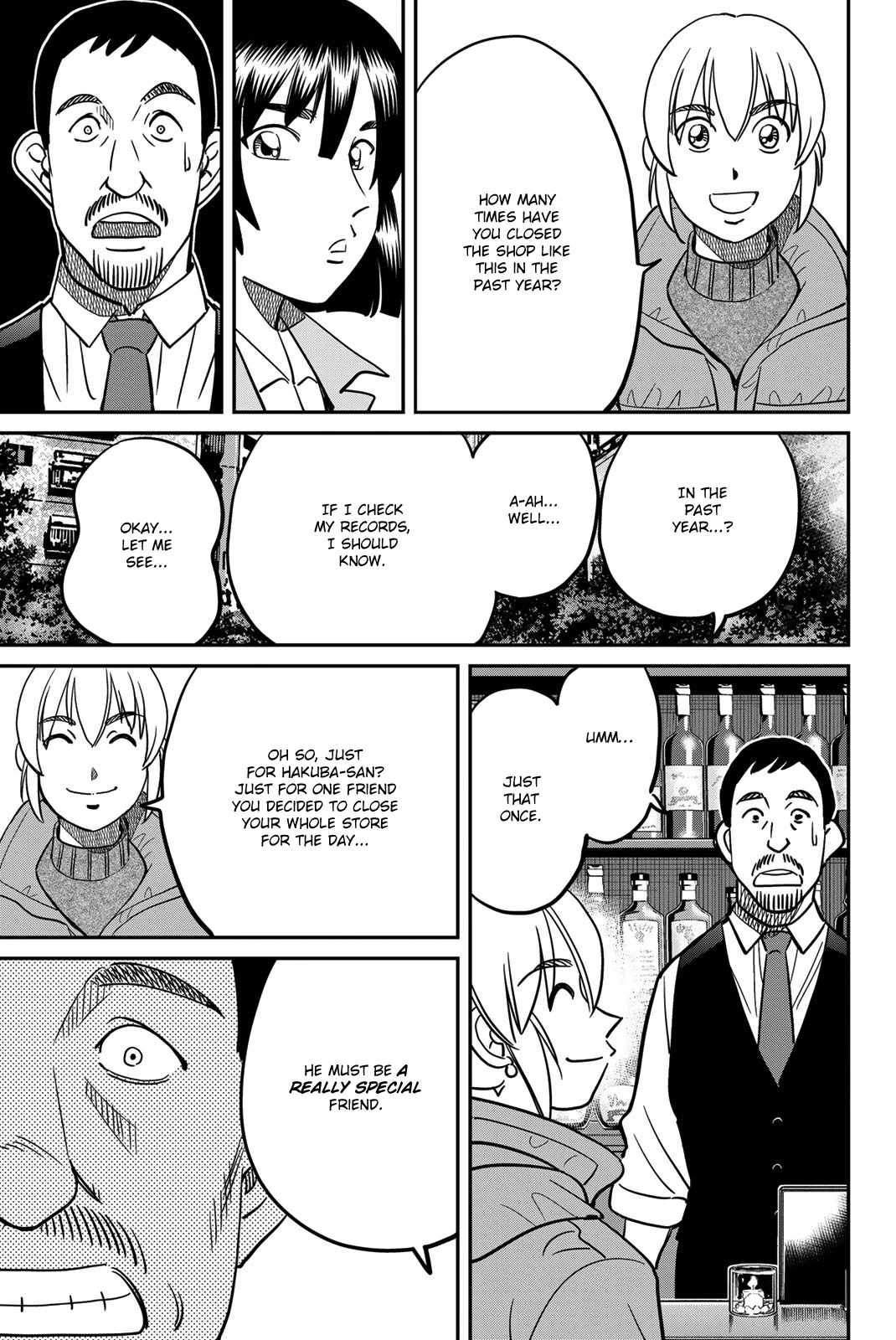 Q.E.D. iff - Shoumei Shuuryou Chapter 43 page 43 - Chapter 43: Thievery, Corruption, and Murder