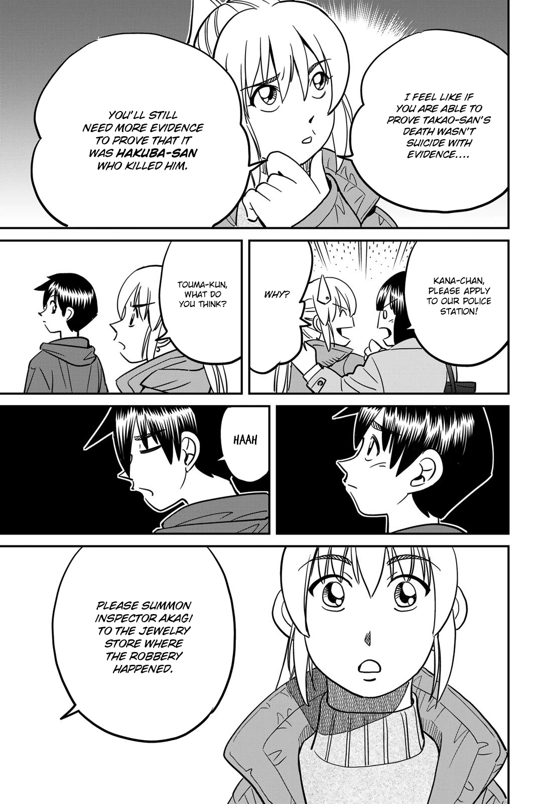 Q.E.D. iff - Shoumei Shuuryou Chapter 43 page 85 - Chapter 43: Thievery, Corruption, and Murder