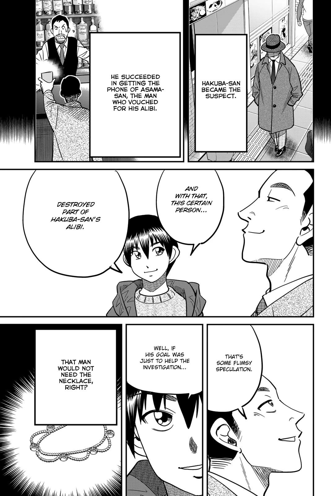 Q.E.D. iff - Shoumei Shuuryou Chapter 43 page 91 - Chapter 43: Thievery, Corruption, and Murder